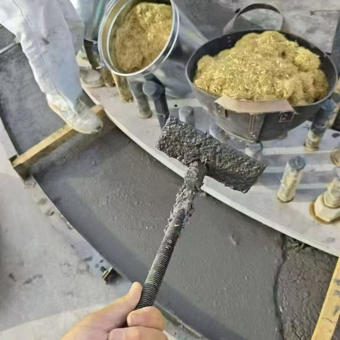天心C120钢纤维高强无收灌浆料 轧机压缩机汽轮机发电机锻压设备底座灌浆材料